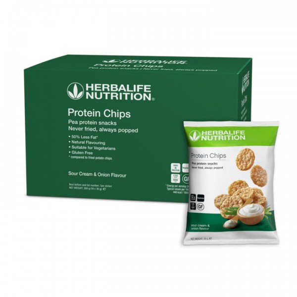Protein Chips Never fried, always popped sour cream onion Protein Chips Never fried, always popped sour cream onion