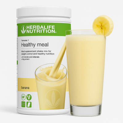Formula 1 Banana Cream Healthy Meal Our best-selling and delicious meal replacement shake Formula 1 Banana Cream Healthy Meal Our best-selling and delicious meal replacement shake