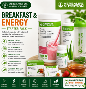 Herbalife Breakfast & Energy Starter Pack UK