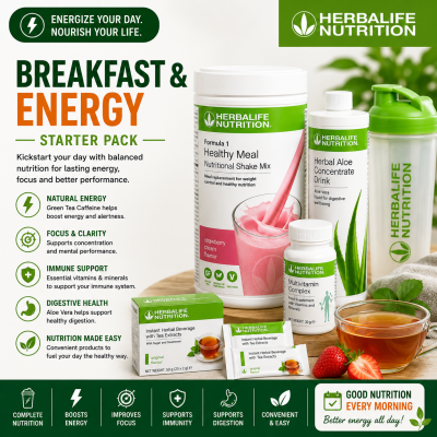 Herbalife Breakfast & Energy Starter Pack UK