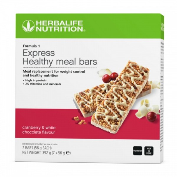 Formula 1 Express Healthy Meal Bar Cranberry and White Chocolate Formula 1 Express Healthy Meal Bar Cranberry and White Chocolate