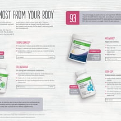 Herbalife Product Brochure