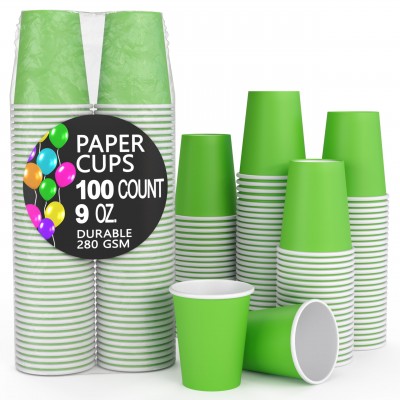 Herbalife Green Paper Cups